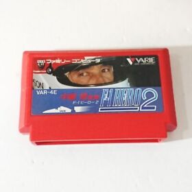 Nakajima Satoru - F-1 Hero 2 FC Famicom Nintendo Japan