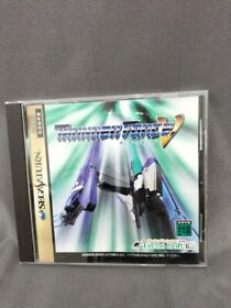 [Excellent] Thunder Force V 5 Sega Saturn SS Tecmo From Japan NTCS-J