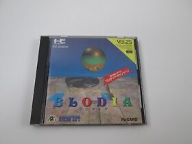 Blodia PC engine Hu card Japan Ver