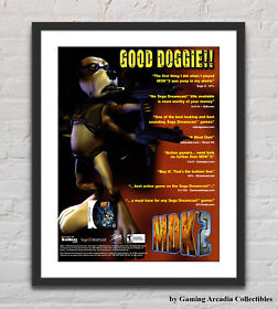 MDK2 Sega Dreamcast Glossy Promo Ad Poster Unframed G3752