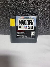 Madden NFL 98, Sega Saturn, 1997 Cartridge Only