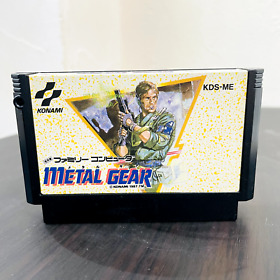 Metal Gear Konami 1987 Nintendo Famicom NES Japanese Version Action Retro Games