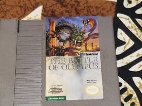 The Battle of Olympus NES Cartridge (1989 Nintendo Entertainment System ) Tested