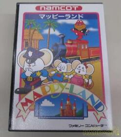 Famicom software Mappy Land NAMCOT Nintendo