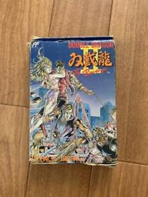 Nintendo Famicom Double dragon 2 with Box and Manual Very Good Item Used Japan