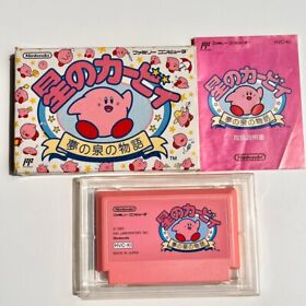 FC Hoshi No Kirby Yume No Izumi No Monogatari Nintendo Famicom  Japan