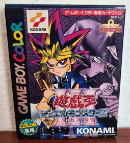 Yu-Gi-Oh! Duel Monsters III: Tri-Holy God Game Boy Color Game Konami Japan