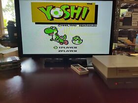 Yoshi's Cookie (Nintendo Entertainment System, 1993) NES TESTED
