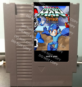 Mega Man 4 Voyage Blue Version - English USA plays on the NES Nintendo