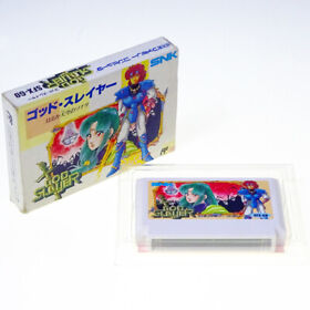 GOD SLAYER Famicom Nintendo FC Japan Import SNK Action RPG NES NTSC-J Boxed USED