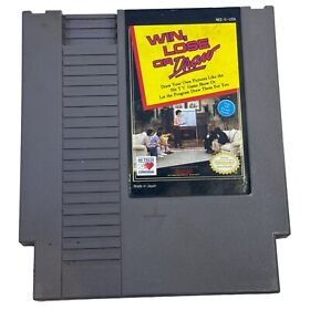 Win Lose Or Draw Nintendo Entertainment System NES Game Cart Only