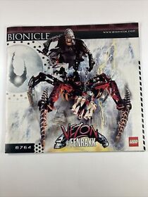 LEGO Bionicle 8764 INSTRUCTIONS ONLY L054