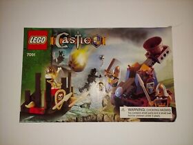 LEGO Castle 7091 Knight's Catapult Defense Manual (Instructions Only)