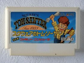 Square's Tom Sawyer NES SQUARE Nintendo Famicom From Japan
