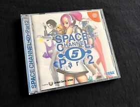 Space Channel 5 Part 2 -  Sega Dreamcast Japan Complete CIB Tested US Seller
