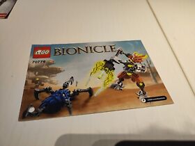 LEGO 70779, Bionicle, Building Instructions, Instructions, ONLY INSTRUCTION, LEGO BIONICLE 