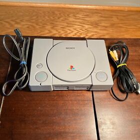 Sony PlayStation 1 PS1 Gray Console Gaming System SCPH-5501 Tested And Working