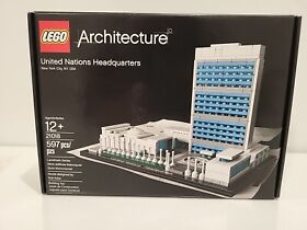 LEGO 21018 United Nations Headquarters Architecture New Sealed Retired NYC