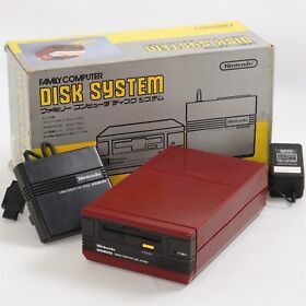 Famicom Disk Console First original HVC-022 New Belt Tested System Nintendo 3291