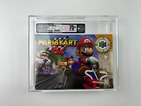 Mario Kart 64 - N64 - Brand New/Factory Sealed - VGA Graded 75+