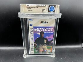 Frank Thomas Big Hurt Baseball Sega Saturn WATA 9.8 A+ FACTORY SEALED MINT VGA