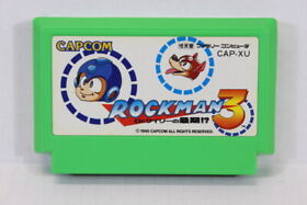 Rockman 3 / Mega Man Nintendo FC Famicom NES Japan Import US Seller