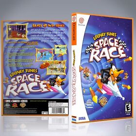 Dreamcast Custom Case - NO GAME - Looney Tunes Space Race