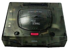 SEGA Sega Saturn Clear Skeleton Console HST-3220 Limited Color Tested [Rare]