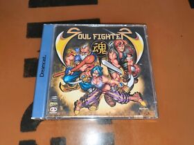 ## Sega Dreamcast Jeu - Soul Fighter - Cib ##