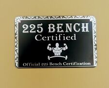 Bench Certified