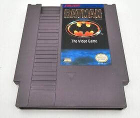 Batman The Video Game (Nintendo NES, 1990) Authentic Cartridge Only Tested