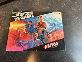 mission impossible nes Manual