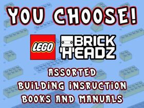 LEGO BrickHeadz - YOU CHOOSE - Assorted INSTRUCTIONS MANUAL/BOOK *ONLY*
