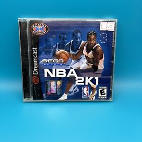 NBA 2K1 (Sega Dreamcast, 2000) - Case And Manual Only!