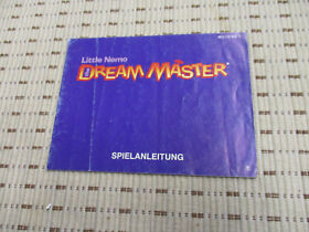 Little Nemo Dream Master Spielanleitung / Anleitung Nintendo NES *
