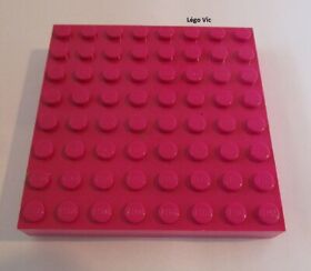 LEGO 4201 BRICK 8x8 Magenta Brick from 5858 The Golden Palace MOC B5