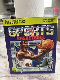 TV Sports Basketball (TurboGrafx-16, 1991) CIB Compete In Box