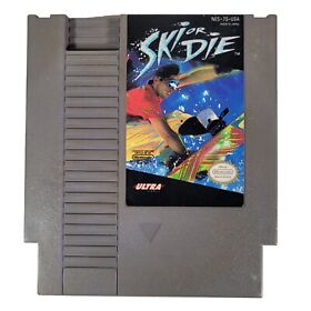 Ski or Die Nintendo NES Authentic VTG Cartridge Only Ultra Games