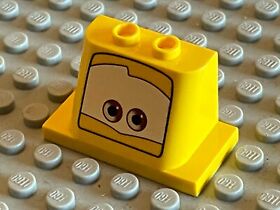 LEGO CARS Yellow Windscreen ref 93598pb02 Minifig Luigi rs064 / Set 8206 8679
