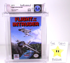Flight of the Intruder New Nintendo NES Sealed WATA VGA CGC Grade 9.6 A+ NIB