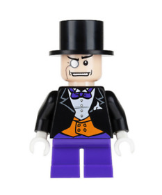Lego The Penguin 7885 7783 Dark Purple Short Legs Batman Minifigure RARE