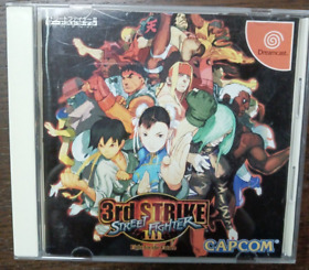 Street Fighter III 3rd Strike Sega Dreamcast Japanese from Japan Free Shipping