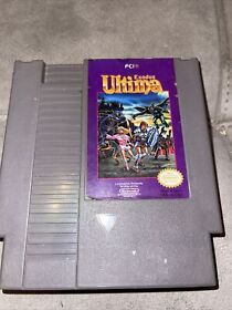 Ultima Exodus Nintendo NES, Cartridge - Authentic, 1985