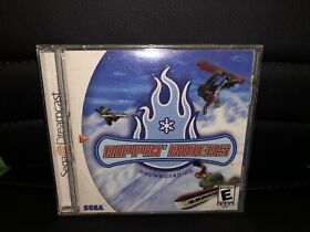 Rippin' Riders Snowboarding (Sega Dreamcast, 1999) COMPLETE -DISC HAS SCRATCHES