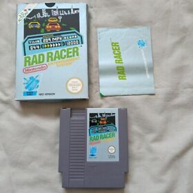 Rad Racer Nintendo Entertainment System Game (NES) *In scatola*
