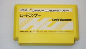 Famicom Games  FC " Lode Runner  "  TESTED / 1254