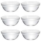 Glass Pudding Bowls 6Pcs Small Glass Bowls Mini Prep Bowls Jelly Cups Meal Pr...