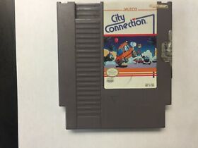 Jaleco City Connection (Nintendo NES, 1988) - Tested & Working- Cartridge Only