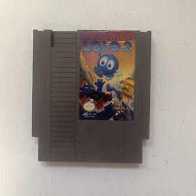 Adventures of Lolo 2 (Nintendo Entertainment System NES, 1990) Cart Only. Tested