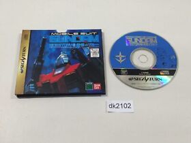 dk2102 Gundam The Blue Destiny Vol. 1 First Limited Sega Saturn Japan